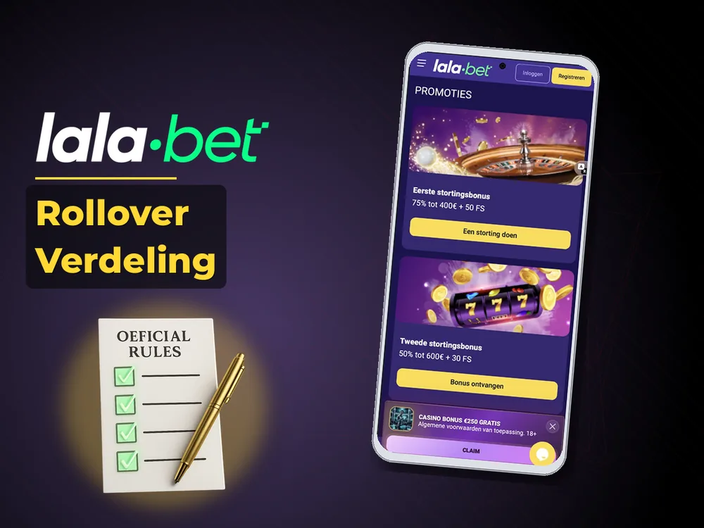 lalabet - Rollover Verdeling