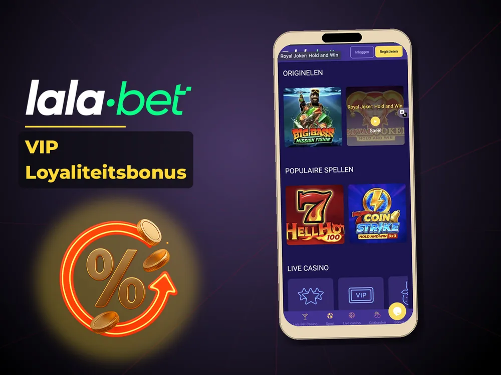 lalabet - VIP Loyaliteitsbonus