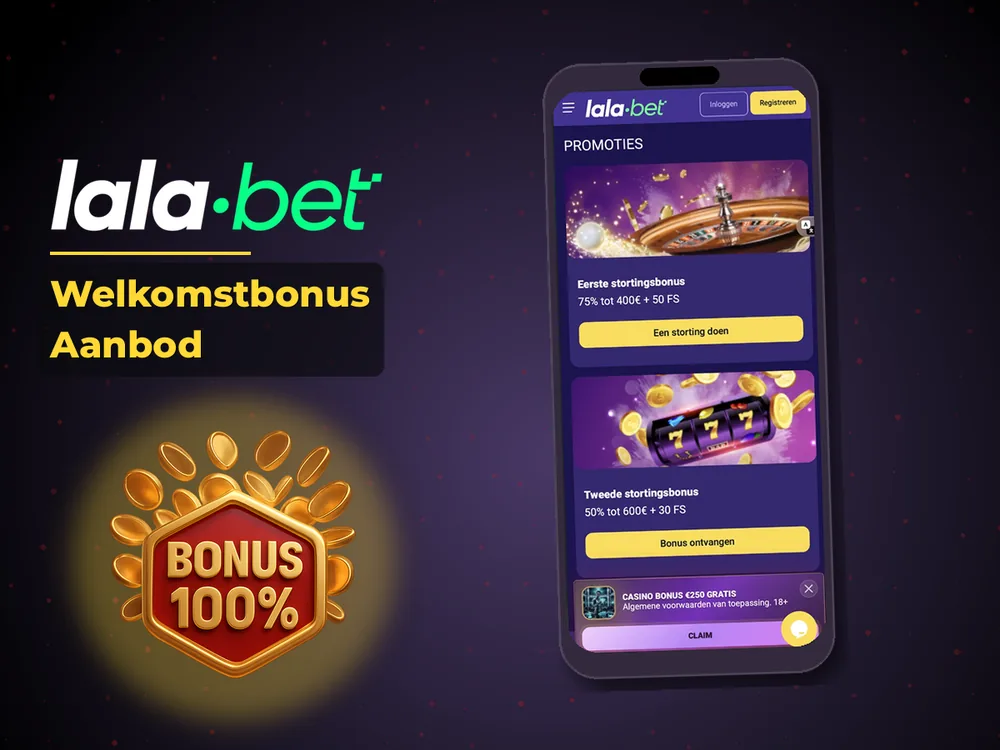 lalabet - Welkomstbonus Aanbod