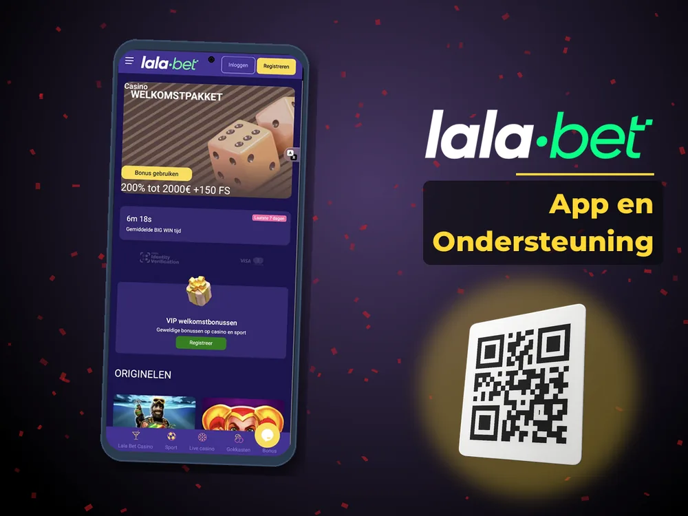 lalabet - App en Ondersteuning
