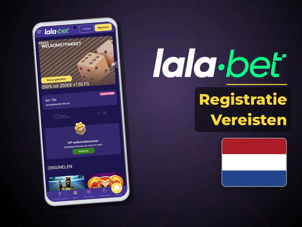 lalabet - Registratie Vereisten