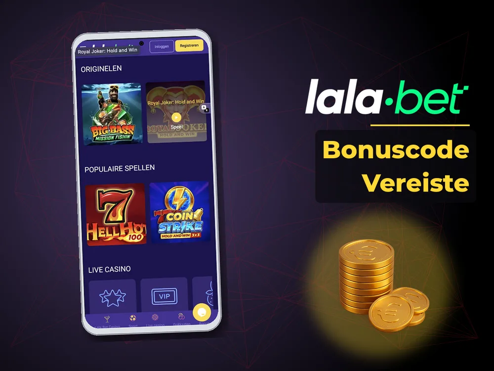 lalabet - Bonuscode Vereiste