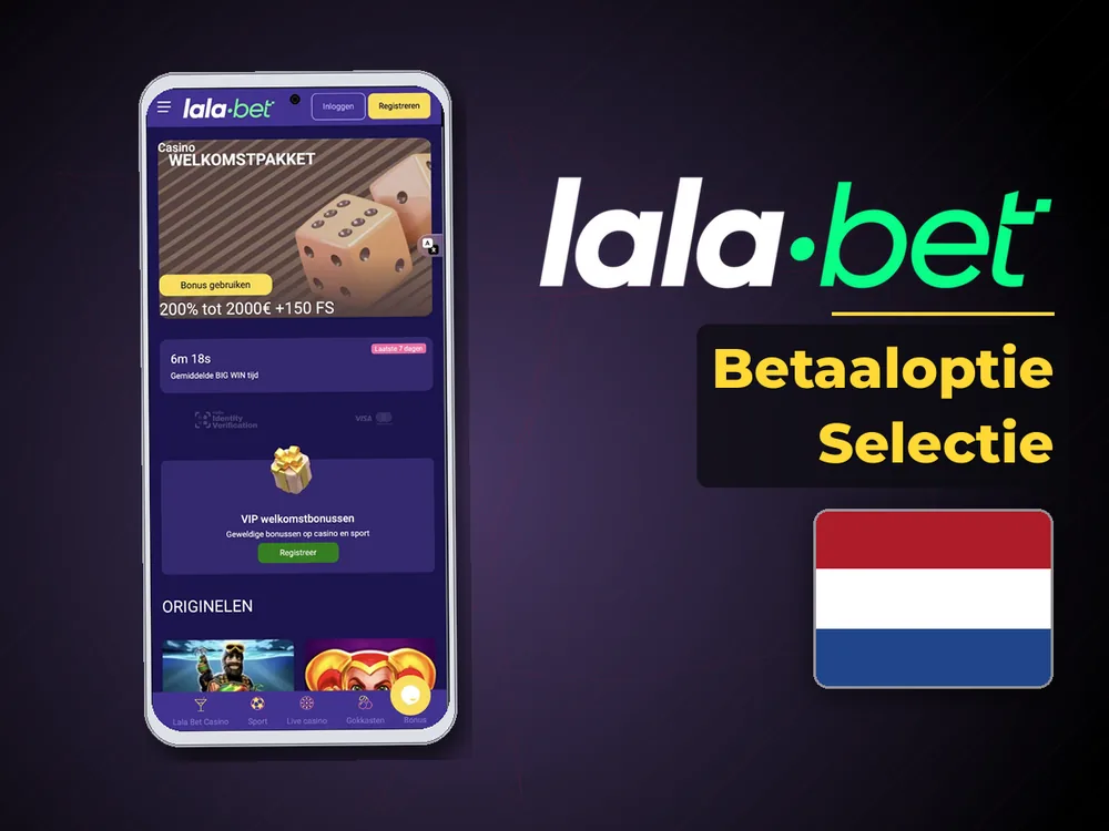 lalabet - Betaaloptie Selectie