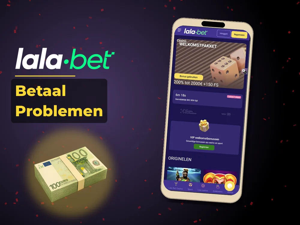 lalabet - Betaal Problemen