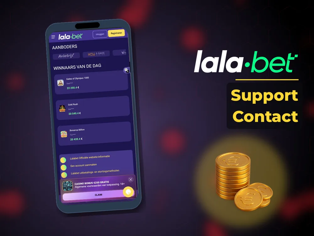 lalabet - Support Contact