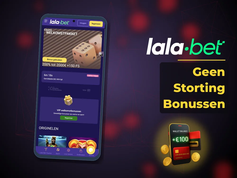 lalabet - Geen Storting Bonussen