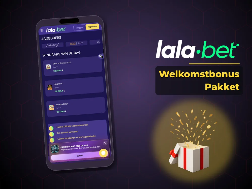 lalabet - Welkomstbonus Pakket