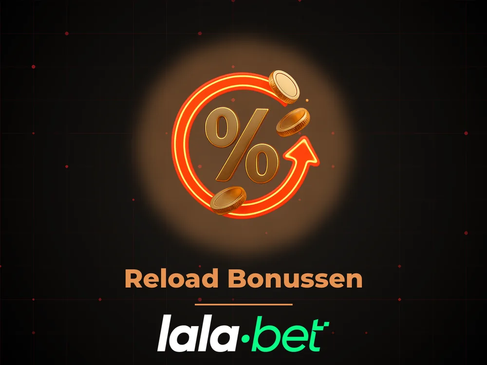 lalabet - Reload Bonussen