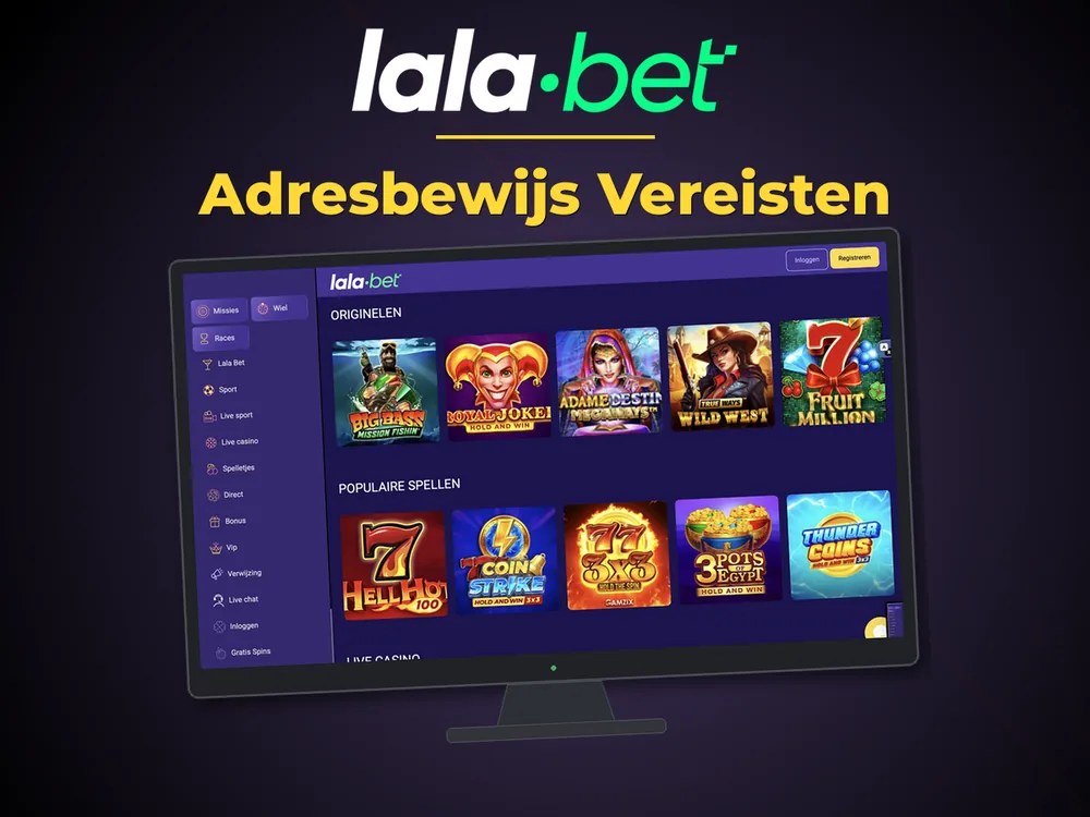 lalabet - Adresbewijs Vereisten
