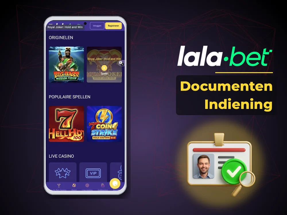 lalabet - Documenten Indiening