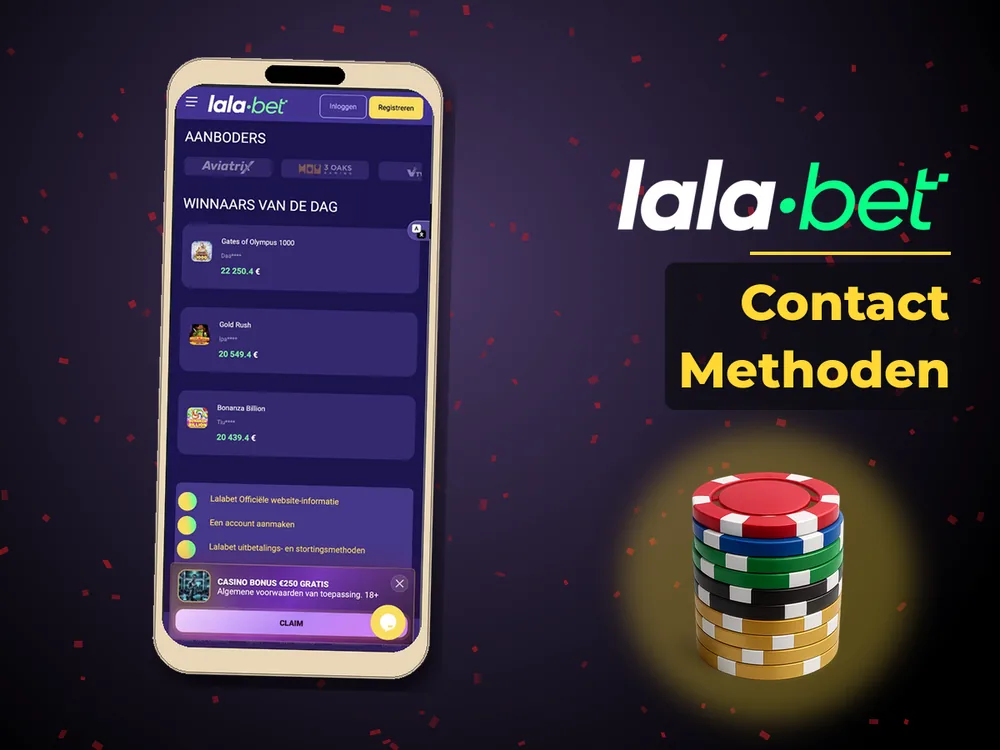 lalabet - Contact Methoden