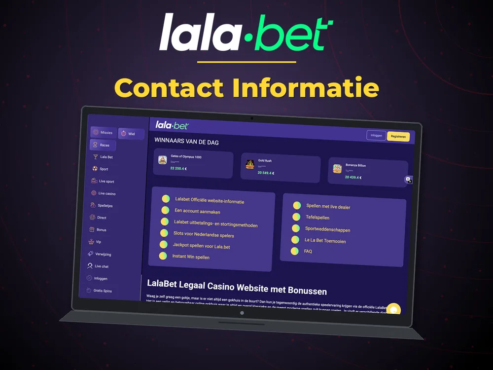 lalabet - Contact Informatie